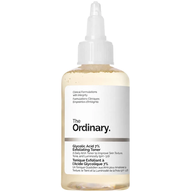 تونر گلیکولیک اسید 7% اوردینری Ordinary لایه بردار و شفاف کننده مناسب انواع پوست