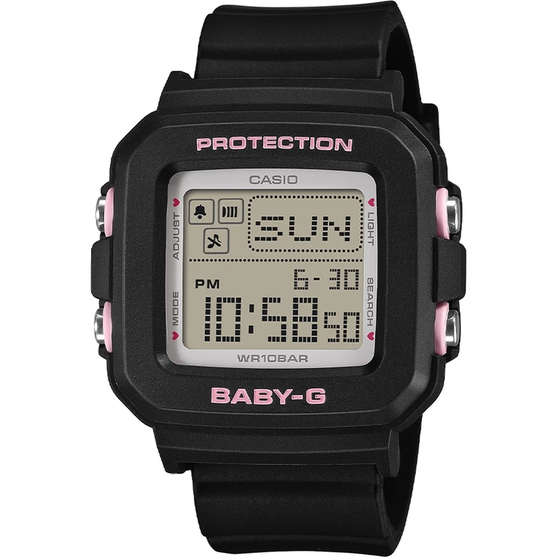 ساعت مچی دیجیتال زنانه کاسیو CASIO مدل BGD-10KH-1DR ضد ضربه