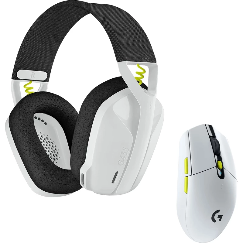 ست گیمینگ هدفون و ماوس بی سیم لاجیتک مدل G435 Se و G304 Se
