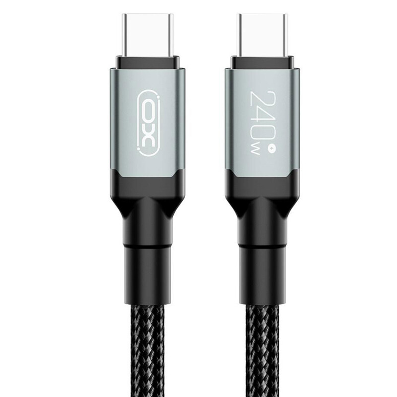 کابل دو سر تایپ سی ایکس او XO مدل NB-Q264B توان 240 وات  2 متر