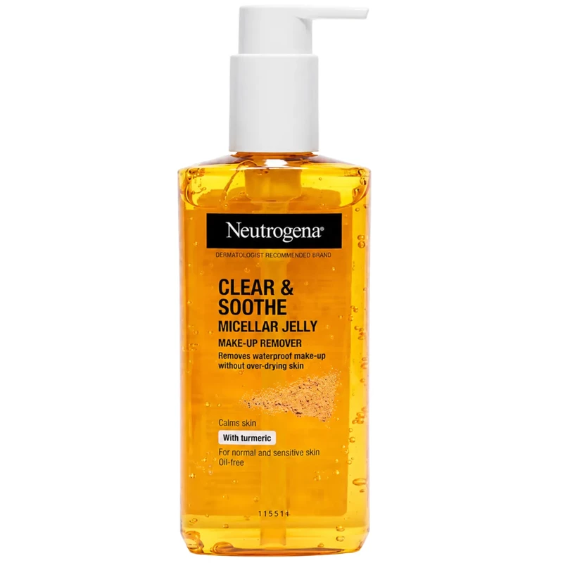 ژل پاک کننده آرایش میسلار نوتروژینا مدل Clear & Soothe حجم 200 میلی لیتر