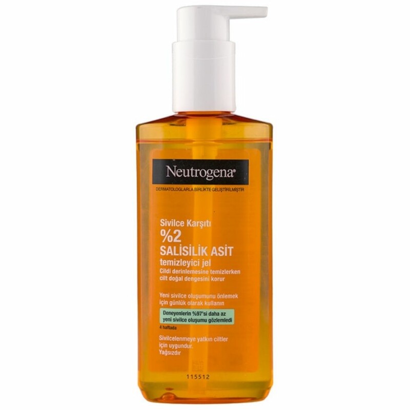 ژل شستشوی صورت ضد جوش نوتروژینا Neutrogena مدل Sivilce Karşıtı حجم 200ml