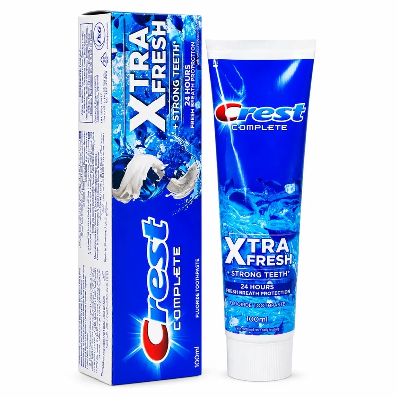 خمیر دندان کرست Crest مدل Complete Xtra Fresh ضد پوسیدگی 100ml