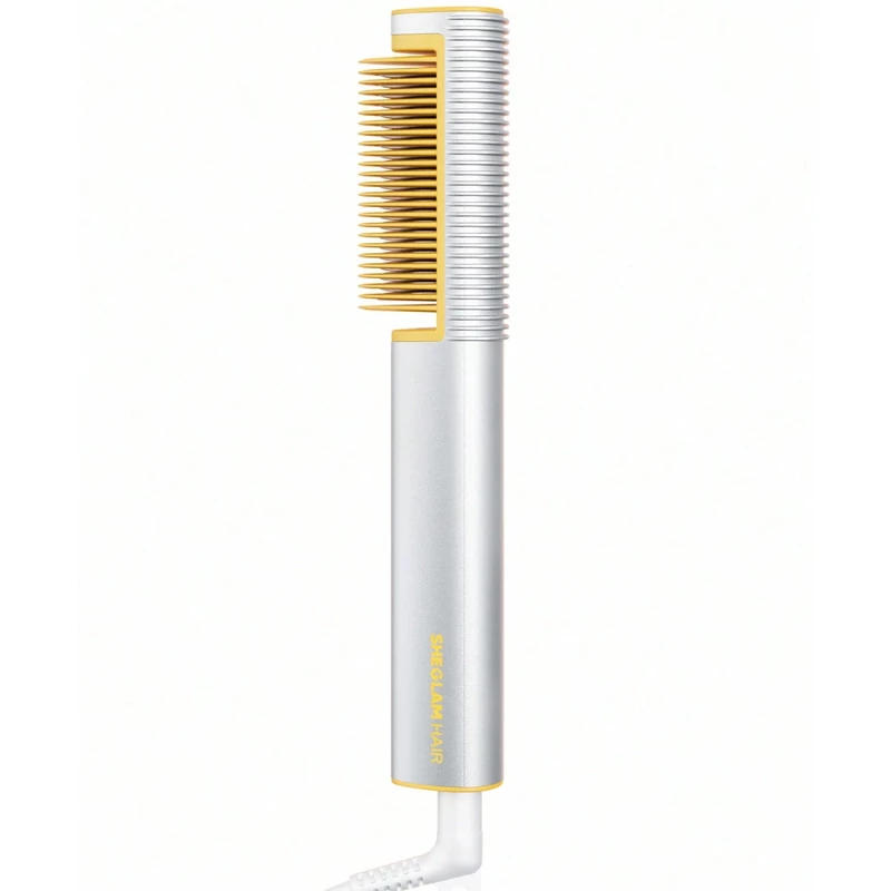برس حرارتی مو سه بعدی شیگلم هیر Sheglamhair SGH-SB-01 اصل مدل SLeek Chic با یون منفی