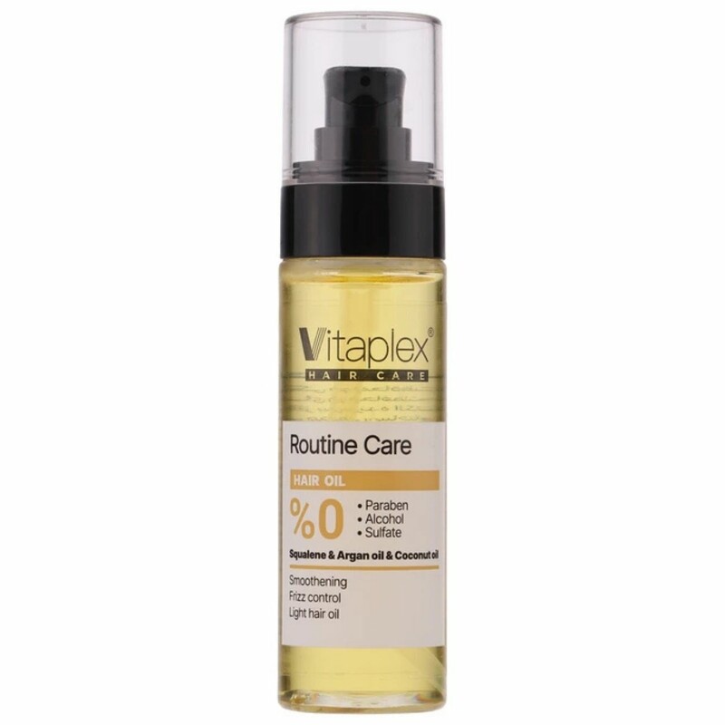 روغن مو آرگان ویتاپلکس مدل Routine Care مناسب موهای خشک حجم 50ml