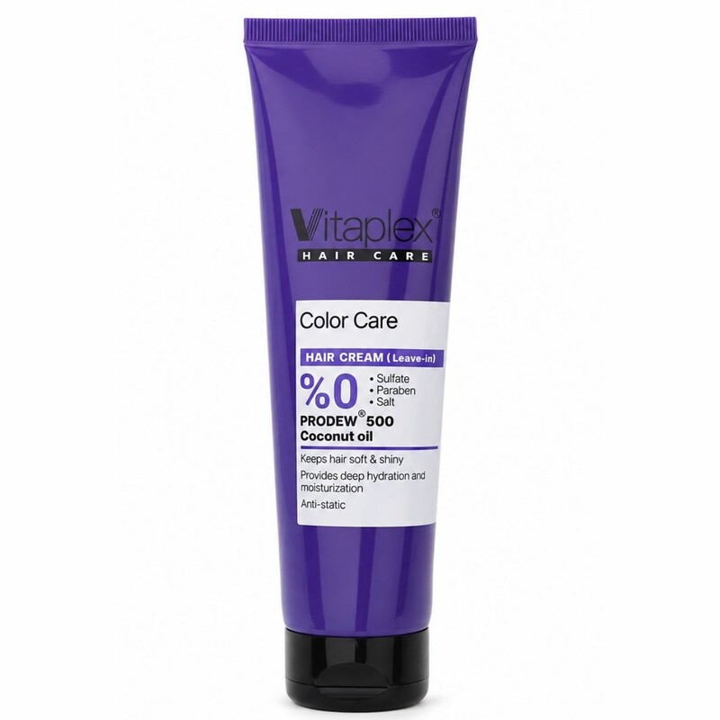 کرم مو ویتاپلکس مدل Color Care فاقد سولفات مناسب موی رنگ شده 150ml