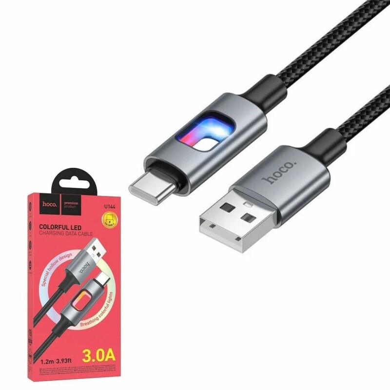 کابل تایپ سی هوکو Hoco مدل U144 توان 27 وات 1.2 متر