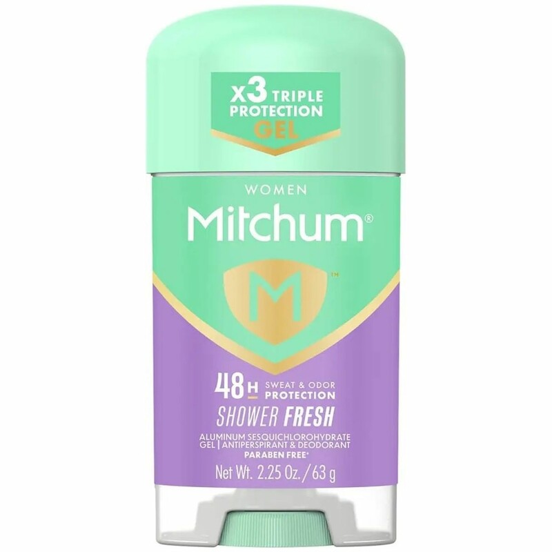 دئودورانت ژلی ضد تعریق زنانه میچام Mitchum مدل 48H Shower Fresh حجم 63g