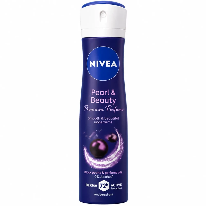 اسپری ضد تعریق زنانه نیوآ NIVEA مدل Pearl & Beauty ماندگاری 72 ساعته 150ml