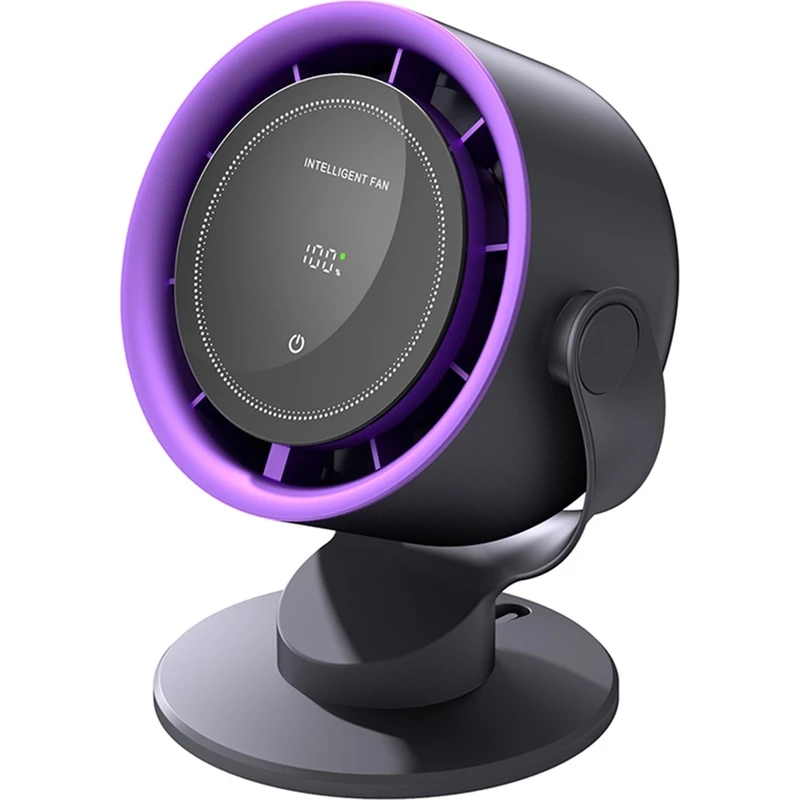 پنکه شارژی کول کلد CoolCold مدل K804 با نمایشگر دیجیتال لمسی