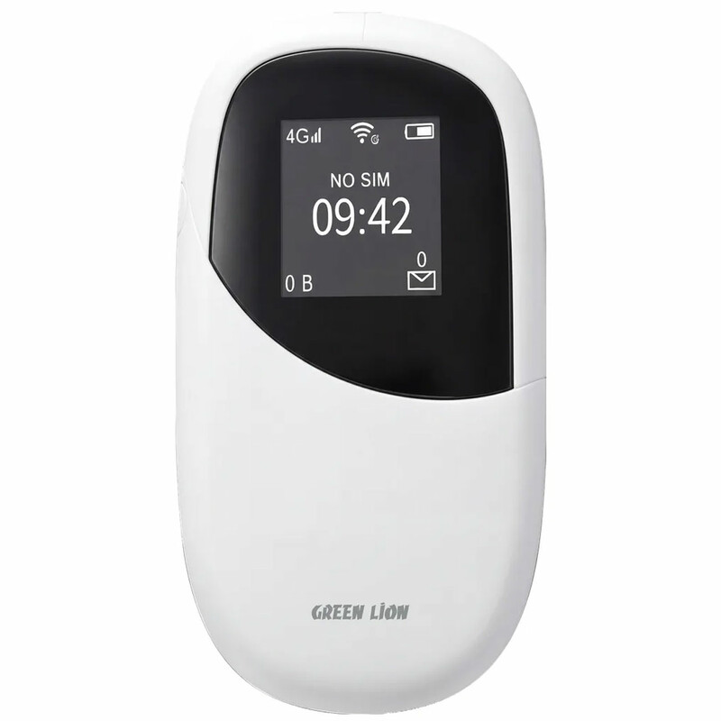 مودم همراه 4G LTE گرین لاین Green Lion مدل GN4GLTCONNWH شارژی