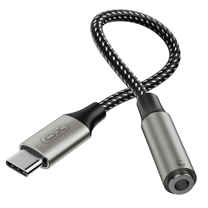 مبدل تایپ سی به جک 3.5 میلی متری ایکس او XO مدل NB-R257C