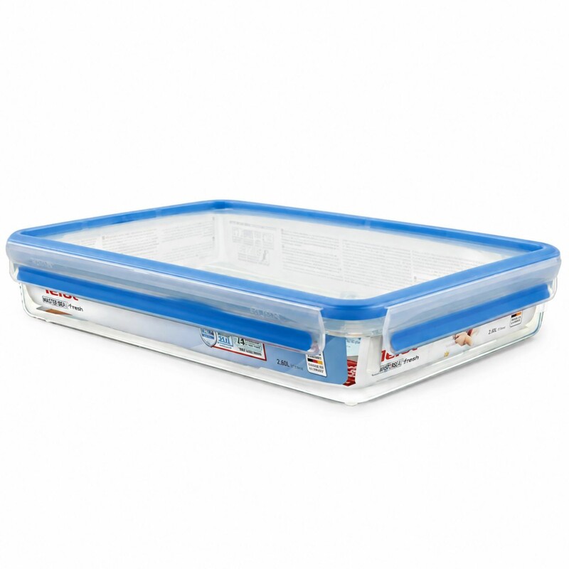 ظرف نگهدارنده غذا تفال Tefal مدل K3022412 مناسب مایکروویو و فریزر 2.6 لیتر