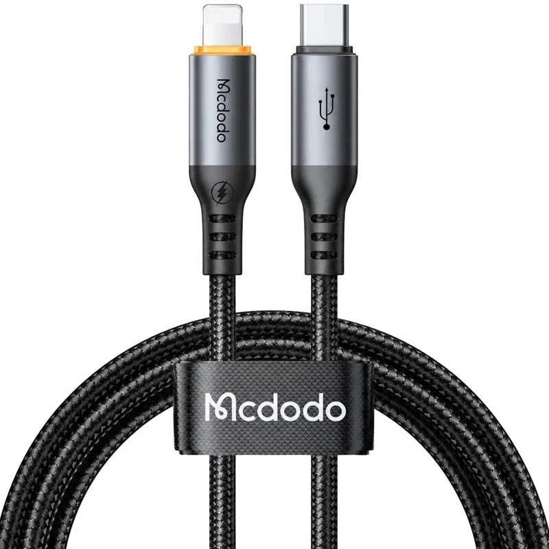 کابل تایپ سی به لایتنینگ مک دودو Mcdodo مدل CA-0870 توان 36 وات 1.2 متر