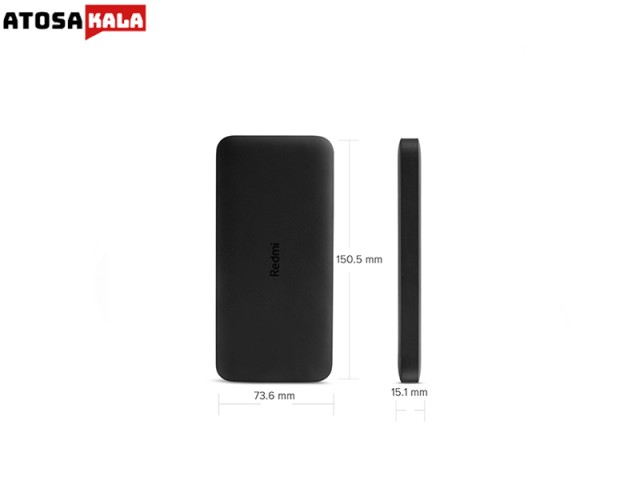 پاوربانک 10000 شیائومی Xiaomi Redmi PB100LZM 2.4A Fast Charge 10W