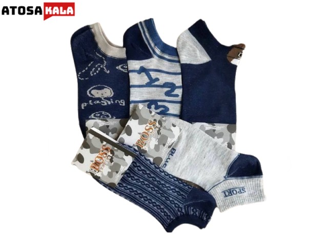 جوراب زنانه مچی فانتزی بسته 5 عددی