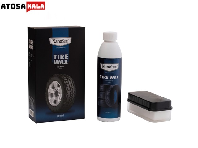 واکس لاستیک خودرو نانوسان