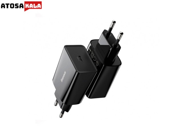 شارژر دیواری سریع مینی بیسوس Baseus Speed Mini Quick Charger USB-C 20W PD CCFS-SN01