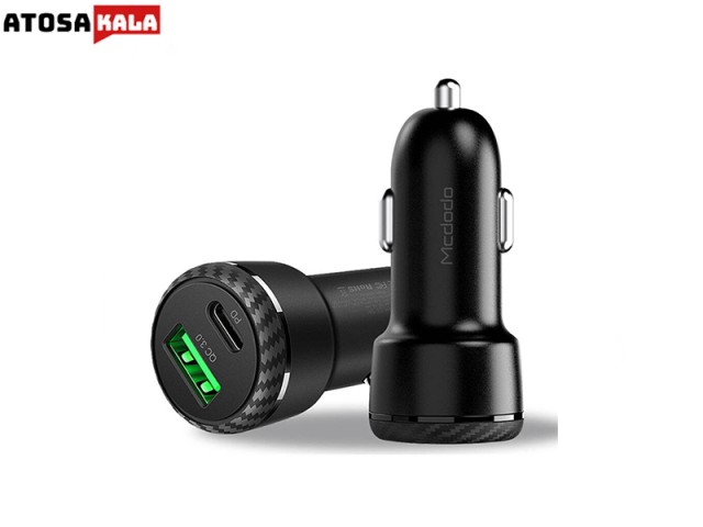 شارژر فندکی فست شارژ مک دودو Mcdodo CC-5970 QC3.0 2.4A PD 38W