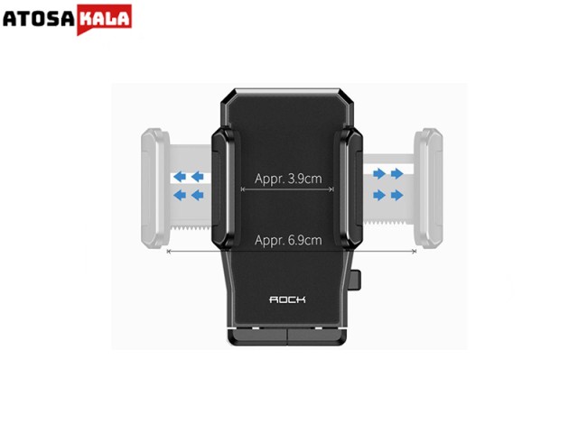 پایه نگهدارنده مخصوص دوچرخه و موتورسیکلت راک ROCK RPH0949 Universal Bike Phone Mount
