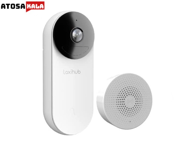 زنگ در هوشمند آرنتی Arenti Laxihub BellCam 1080p Battery Video Doorbell همراه با کارت حافظه