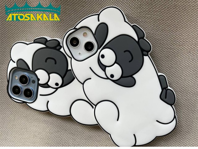 قاب گوشی اپل  iPhone 13 pro max مدل بره ناقلا سیلیکونی