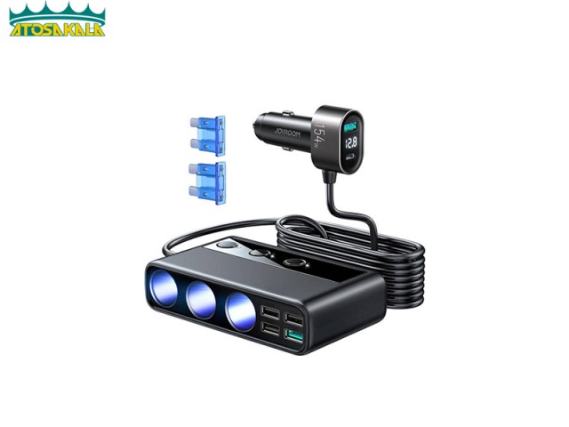 شارژر فندکی فست شارژ جویروم Joyroom JR-CL06 توان 154 وات