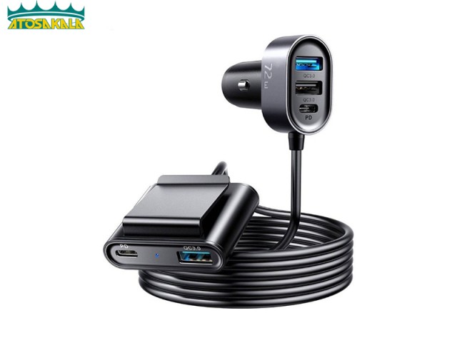 شارژر فندکی فست شارژ جویروم Joyroom JR-CL05 توان 72 وات