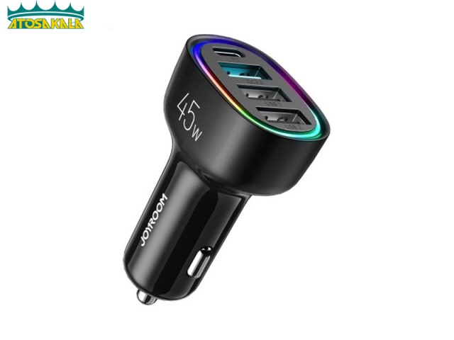 شارژر فندکی فست شارژ جویروم JoyRoom JR-CL09 توان 45 وات