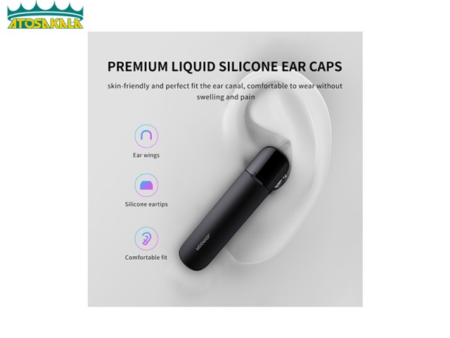 هدست بلوتوث تک گوش جویروم JOYROOM JR-B02S با داک شارژ