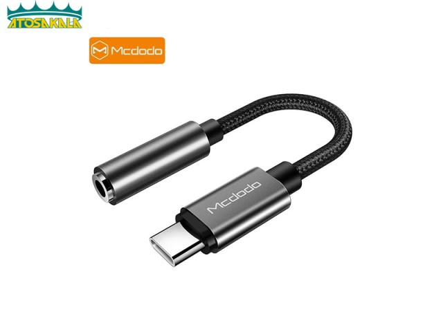 کابل تبدیل Type C به پورت AUX مک دودو Mcdodo CA-7560 HiFi DAC Audio Cable Type C to DC3.5mm