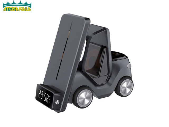 شارژر وایرلس رومیزی 18 وات چند کاره T20