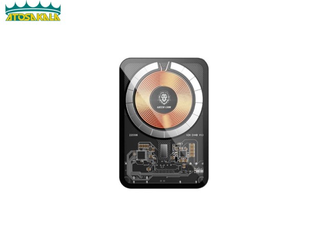 پاوربانک وایرلس 10000 مگ سیف Green Lion Transparent MagSafe توان 22.5 وات