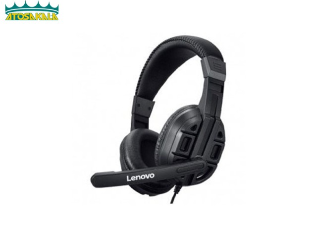 هدفون سیمی گیمینگ لنوو Lenovo P720 plus Office Wired Gaming Headphone دارای میکروفون