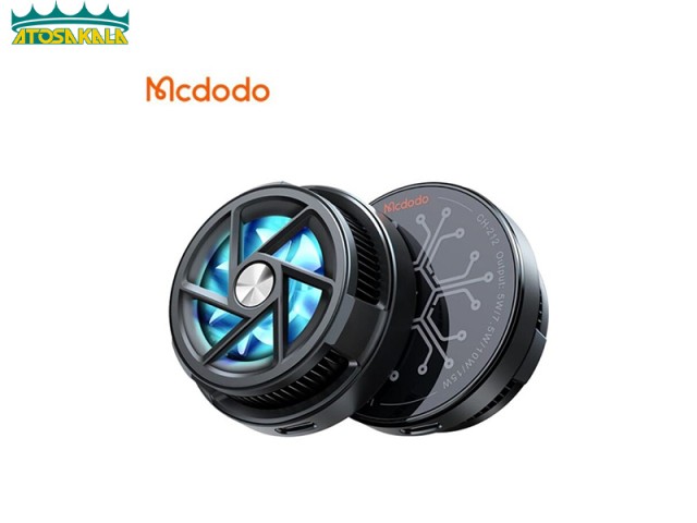 شارژر وایرلس مگنتی و فن خنک کننده مک دودو Mcdodo CH-2120 توان 15 وات