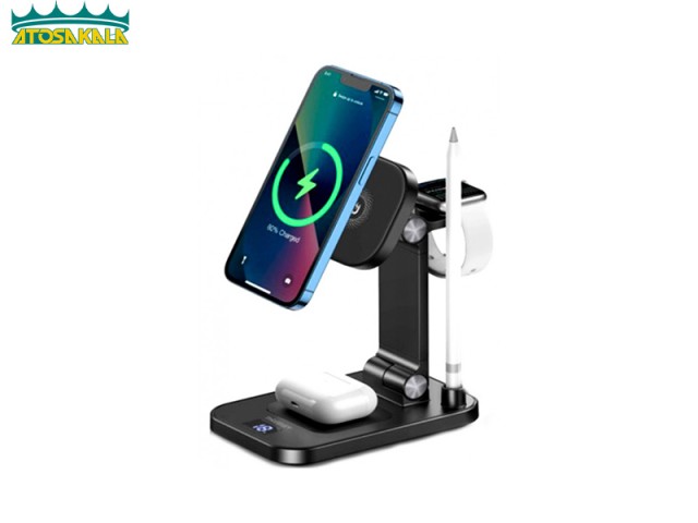 استند و شارژر وایرلس ایکس او XO TK-23 توان 15 وات