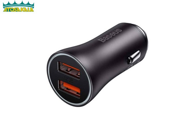 شارژر فندکی فست شارژ بیسوس Baseus CGJM000013 توان 60 وات