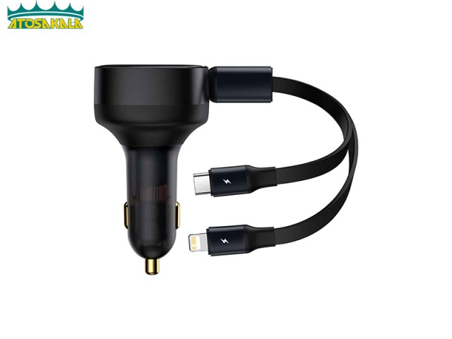 شارژر فندکی فست شارژ بیسوس Baseus CGTX000001 توان 30 وات