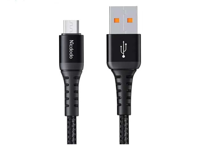 کابل میکرو یو اس بی مک دودو Mcdodo CA-2280 طول 20 سانتی متر شدت جریان 3 آمپر ( ارسال سریع و پلمپ شرکتی )