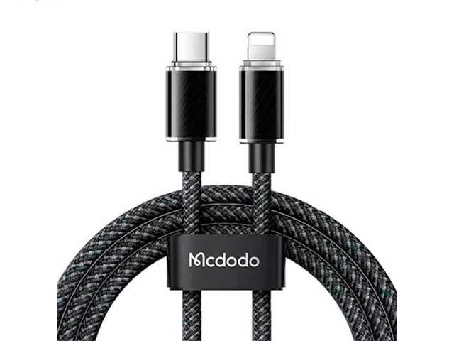 کابل لایتنینگ به Type C مک دودو Mcdodo CA-3660 طول 1.2 متر توان 36 وات ( ارسال سریع و پلمپ شرکتی )
