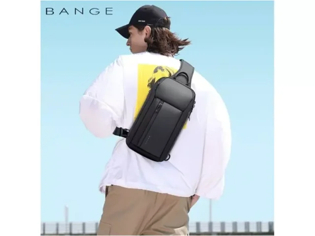 کیف قفسه سینه آیپد 7.9 اینچ بنج Bange BG-7396 Men Waterproof Crossbody Chest Bag