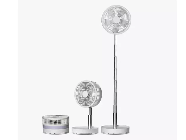 پنکه رومیزی شارژی و اسپیکر بی سیم شیائومی Xiaomi ZOLELE Rechargeable fan and bluetooth speaker P10S