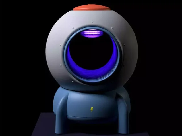 چراغ خواب و حشره‌کش plug-in physical mosquito killing purple light wave mosquito repellent