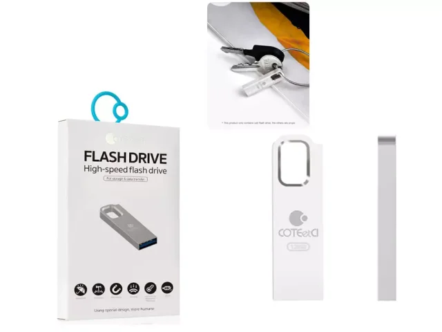 فلش مموری 128 گیگابایت یو اس بی 3.0 کوتتسی Coteetci USB 3.0 flash Drive CS8831-128G