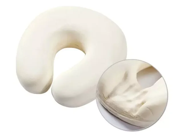 بالش طبی گردن U شکل حافظه دار سفری Memory Foam U Shape Travel Support Cushion Headrest