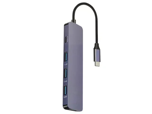 هاب پنج پورت تایپ سی کوتتسی Coteetci HDMI,USB3.0*3 ,PD3.0 MB1083