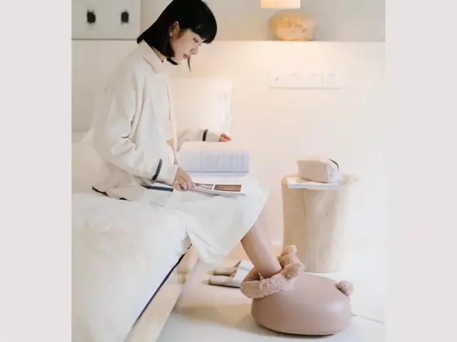 گرمکن پا Sule Quality Made Foot Warmer Treasure Office Under Desk H