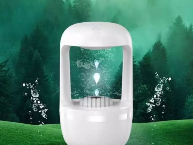 دستگاه بخور سرد مدل Anti Gravity Levitating Drops Humidifier