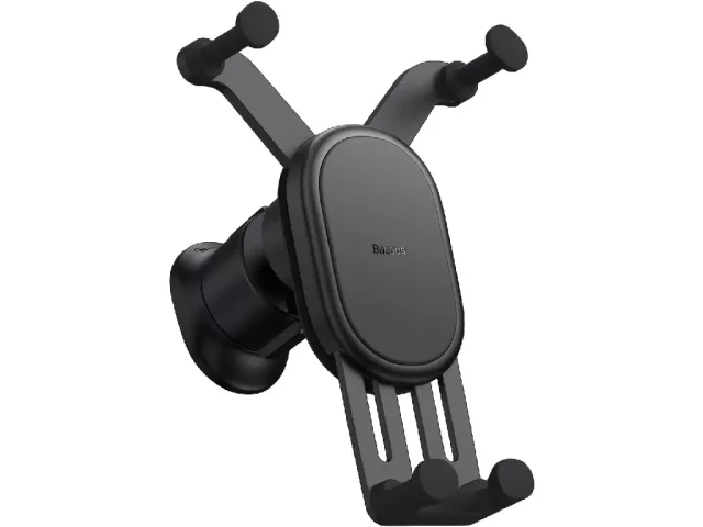 هولدر و شارژر بی سیم داخل خودرو 15 وات بیسوس Baseus Stable Gravitational Wireless Charging Car Mount Pro 15W BS-CM014 SUWX030001