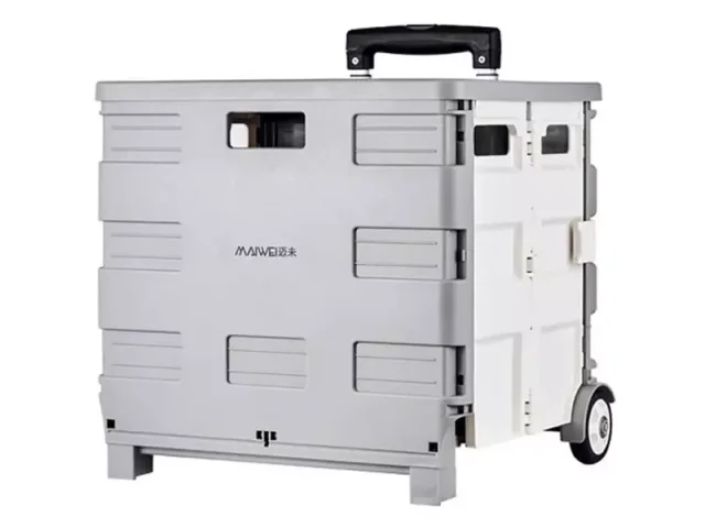 چرخ خرید و نگهداری مواد غذایی تاشو شیائومی Foldable Xiaomi Maiwei Food Storage Container 35L TN-SNX01